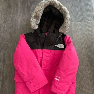 The NorthFace toddler girl 4T winter coat